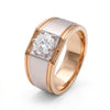 Men's Engagement Ring With Lab Grown Diamond