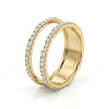 Round Brilliant Cut Lab Grown Diamond Wedding Ring