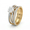 Round Brilliant Cut Lab Grown Diamond Wedding Ring