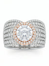 Solitaire Round Shape Vintage Inspired Traditional Lab Grown Diamond Ring