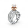 Solitaire Round Shape Vintage Inspired Traditional Lab Grown Diamond Ring