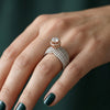 Solitaire Round Shape Vintage Inspired Traditional Lab Grown Diamond Ring