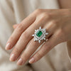 Multi Shape IGI Certified Lab Grown Engagement Ring