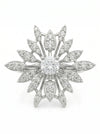 Round Brilliant Cut Lab Grown Cocktail Engagement Ring