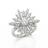 Round Brilliant Cut Lab Grown Cocktail Engagement Ring
