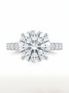 Round Brilliant Cut Lab Grown Diamond Engagement Ring