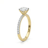 Round Brilliant Cut Lab Created Diamond Ring