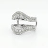 Certified Round Cut Lab Grown Diamond Bridal Ring Set