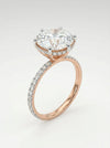 Round Brilliant Cut Lab Created Diamond Wedding Ring