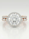 Round Brilliant Cut Lab Created Diamond Wedding Ring