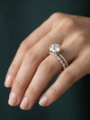 Round Brilliant Cut Lab Created Diamond Wedding Ring