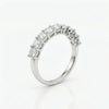 Oval Cut Lab Grown Diamond 9-Stone Diamond Ring