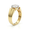 1.5 CT Round Brilliant Cut Lab Grown Diamond Solitaire Men's Ring