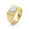 2.0 CT Round Brilliant Cut Lab Grown Men's Diamond Ring