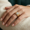 2.0 CT Round Brilliant Cut Lab Grown Men's Diamond Ring