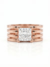 Princess Lab Grown Diamond Solitaire Ring For Men