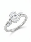 1.5 Carat Oval Cut Engagement Diamond Ring