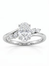 1.5 Carat Oval Cut Engagement Diamond Ring