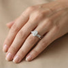 1.5 Carat Oval Cut Engagement Diamond Ring