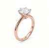 1.5 Carat Round Cut Lab Grown Diamond Engagement Ring