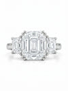 Enchanting Cushion-Cut Lab Grown Diamond Ring