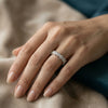 1.20 CT Lab Grown Diamond Ring-18KT White Gold