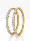0.25 Pointer Round Shape Lab Grown Diamond Bangle