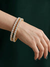 0.25 Pointer Round Shape Lab Grown Diamond Bangle