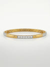 Elegant Lab-Grown Diamond Bangle in Gold – Timeless Ethical Jewelry