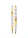 Elegant Lab-Grown Diamond Bangle in Gold – Timeless Ethical Jewelry