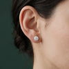 1.5 ct Each IGI Certified Round Lab Grown Diamond Stud
