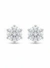 1.88 ct Each D VVS1 IGI Round Shape Solitaire Lab Made Diamond Stud