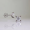 0.90 carat Each Italian Style Lab Made Diamond Earstud