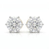 3.22 ct Each F VS1 IGI Round Shape Solitaire Diamond Stud