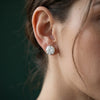 1.64 ct Each E VVS2 IGI Certified Round Solitaire Diamond Stud