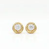 The Round Solitaire Lab Grown Diamond Earrings