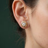The Round Solitaire Lab Grown Diamond Earrings