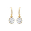 2 Ct Cushion Solitaire Diamond Baali Earrings – E VS1 IGI