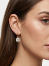 2 Ct Cushion Solitaire Diamond Baali Earrings – E VS1 IGI