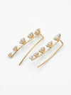 Round Cut Lab Grown Diamond Ear Climber