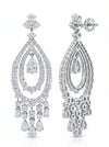 Classic Chandelier Earrings with Lab Grown Diamonds