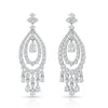 Classic Chandelier Earrings with Lab Grown Diamonds