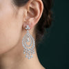 Classic Chandelier Earrings with Lab Grown Diamonds