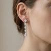 Lab-Grown Diamond Drop Earrings with Pear, Hexagon Cuts – Timeless Elegance in Every Detail