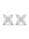Marquise Cut Lab Grown Diamond Earrings - 18kt Gold