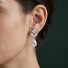 Dazzling Drops Fancy Lab Grown Diamond Earrings