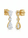 Fancy Brilliant Cut Lab Grown Diamond Earrings