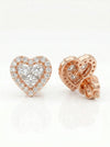 Halo Lab Grown Diamond Earring