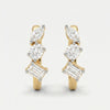 Lab Grown Diamond Drape Earrings