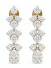 Fancy Shape Lab Grown Diamond Bridal Long Earring